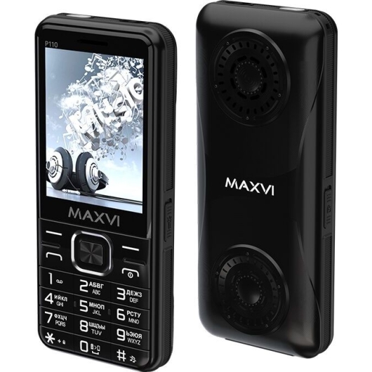 Мобильный телефон Maxvi P110 black