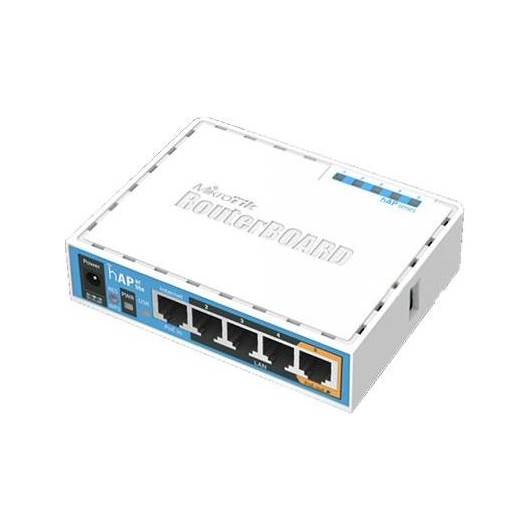 MikroTik RouterBOARD RB952Ui-5ac2nD (hAP ac Lite), Dual-Band Wi-Fi Роутер, 2.4/5GHz, 802.11a/b/g/n/ac, MIMO 2x2, 5xLAN, USB, поддержка 3G/4G модемов