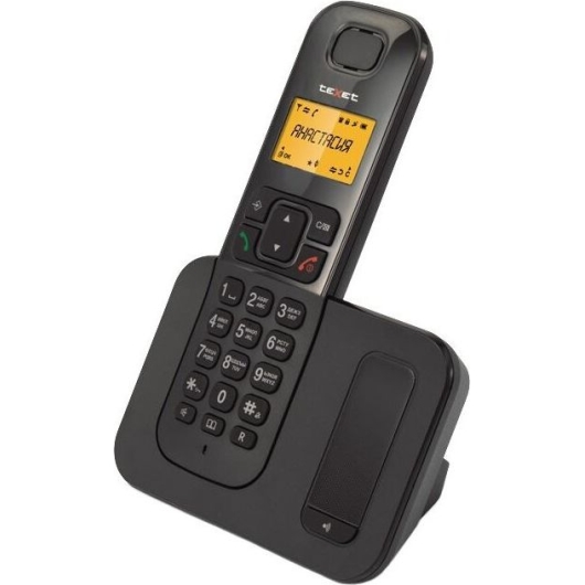 Телефон TEXET TX-D6605A (123066) АОН/Caller ID черный