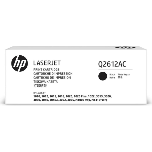 Контрактный Тонер-картридж HP 12A Q2612AC Blk Contract LJ Toner Cartridge