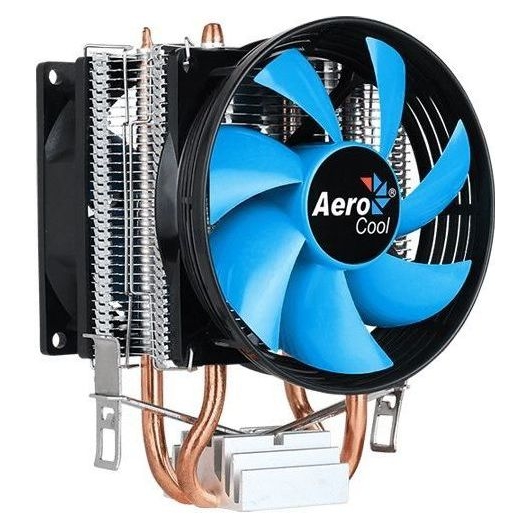 Устройство охлаждения(кулер) Aerocool Verkho 2 Dual Soc-FM2+/AM2+/AM3+/AM4/1150/1151/1155/ 4-pin 15-25dB Al+Cu 120W 370gr Ret AEROCOOL VERKHO 2 DUAL PWM