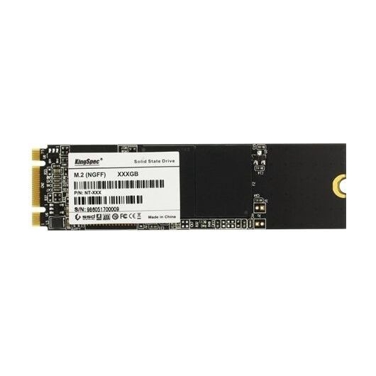 SSD KingSpec (NT-256) 256Gb, SATA III, 2280, M.2, bulk package