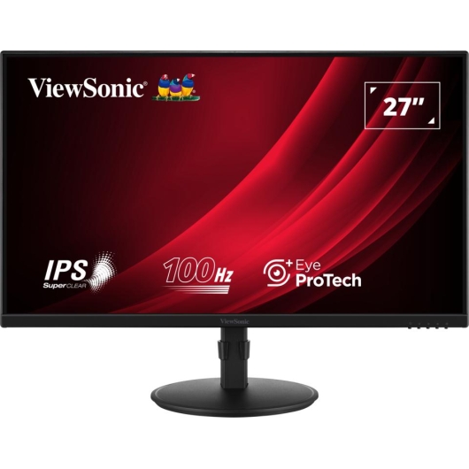 Монитор ViewSonic VA2708-HDJ черный IPS FHD HDMI DP VGA HAS Piv 100Hz 250cd In