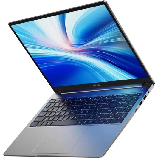 Ноутбук TECNO MegaBook T16 (T16RA-NEG1) 16", IPS, Intel Core i5 13420H 2.1ГГц, 8 ядер, 16ГБ 512ГБ SSD, AMD Radeon, Windows 11, серый