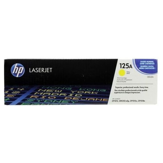 Картридж HP CLJ CM1300/CM1312/CP1210/CP1215 (O) CB542A, Y, 1,4K