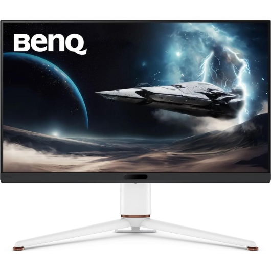 Монитор BenQ EX321UX 31.5'', 3840x2160, Mini LED, 144Hz, 1000:1, 700cd, 1ms, 3xHDMI, DP, Speakers, 4xUSB, USB C*65W; FreeSync, Height adj 100, 3Y, Wh