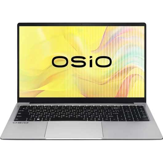 Ноутбук OSIO FocusLine F150A-012 15.6", AMD Ryzen 5 5500U 2.1ГГц, 6 ядер, 16ГБ 1ТБ SSD, AMD Radeon, без операционной системы, серый