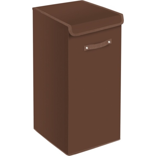 Корзина для белья с крышкой Haushalt HSC2/BR brown