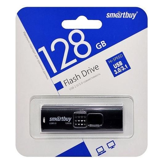 USB-накопитель SmartBuy 128GB Fashion Black