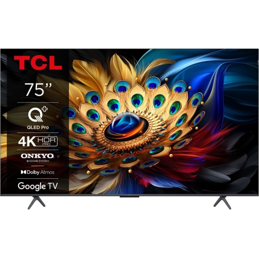 Телевизор 75" TCL 75C655PRO, Smart, 4K