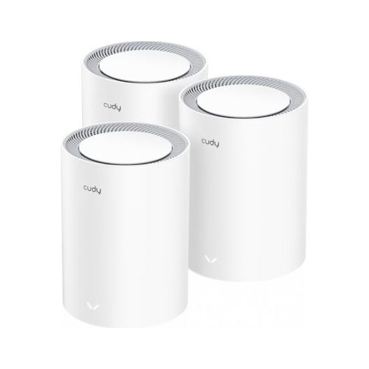 Бесшовный Mesh роутер Cudy M1800 (3-Pack) AX1800 10/100/1000BASE-TX белый