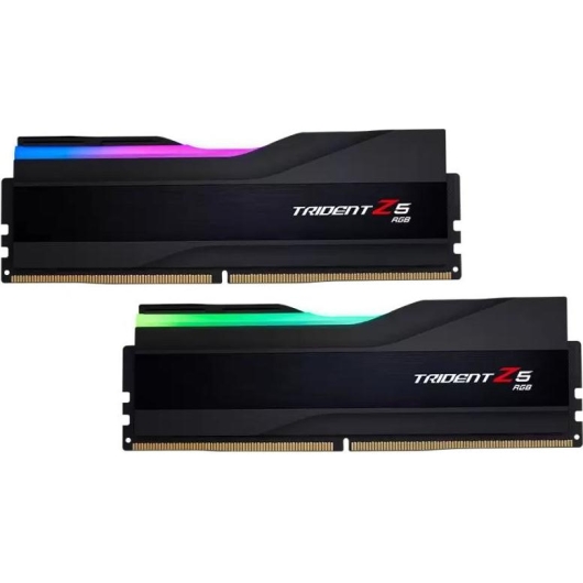 ОЗУ G.SKILL Trident Z5 RGB 64GB (F5-6000J3040G32GX2-TZ5RK) (2x32GB) DDR5 6000MHz CL30 (30-40-40-96) 1.4V / Black