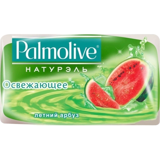 Мыло Palmolive Натурэль туалетное глицериновое Освежающее Летний Арбуз 90 г (8693495032940)