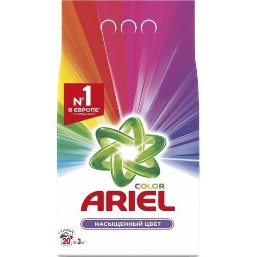 Стиральный порошок Ariel Color Автомат 3кг(5413149333437)