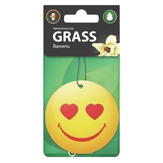 Ароматизатор воздуха картонный Grass Smile Ваниль(4650067525761)