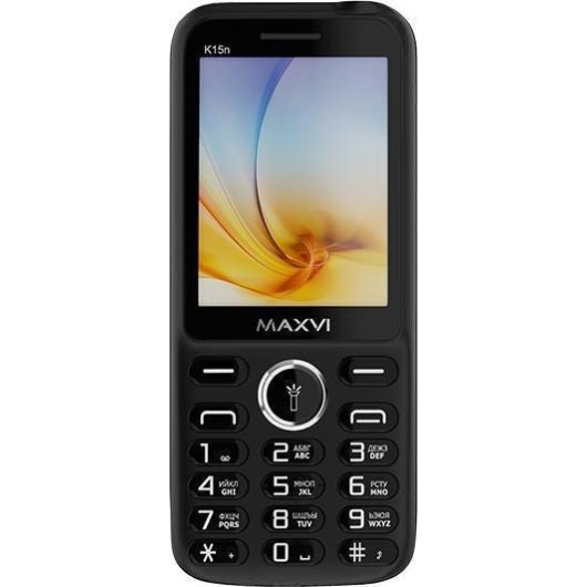 Сотовый телефон Maxvi K15n Black