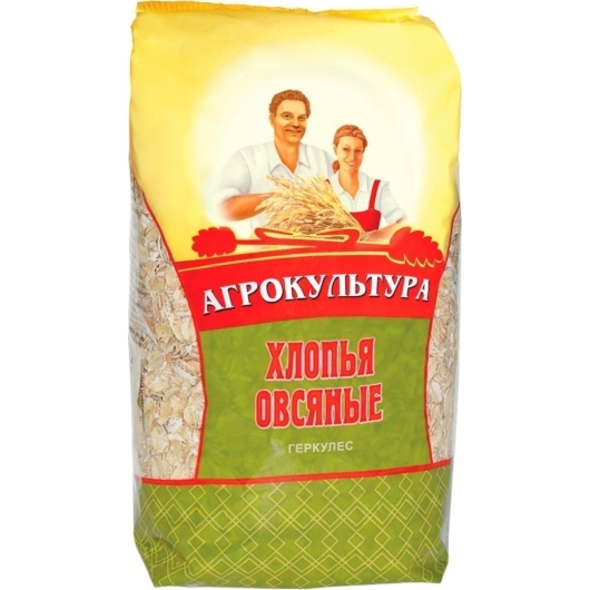 Хлопья овсяные Агрокультура Геркулес 800 г (460093501080)