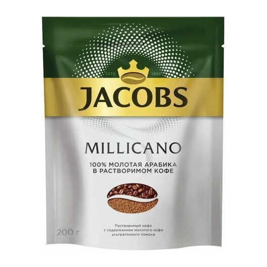 Кофе Jacobs Monarch Millicano 200 г (4607001779599)