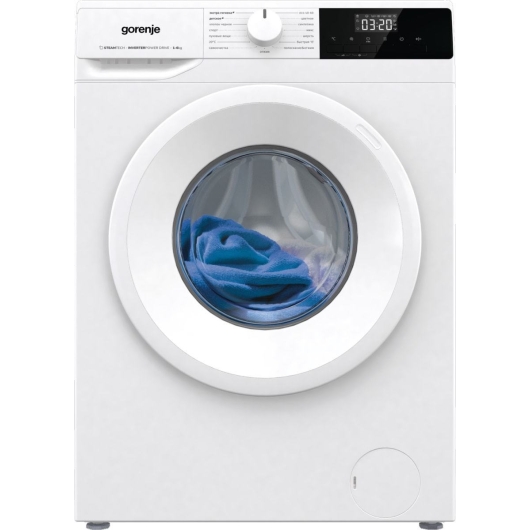 Узкая стиральная машина Gorenje W1NHPI60SCS, с паром