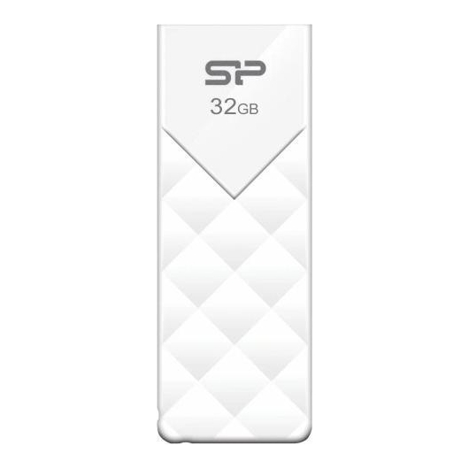 Флеш Диск Silicon Power 32Gb Ultima U03 SP032GBUF2U03V1W USB2.0 белый