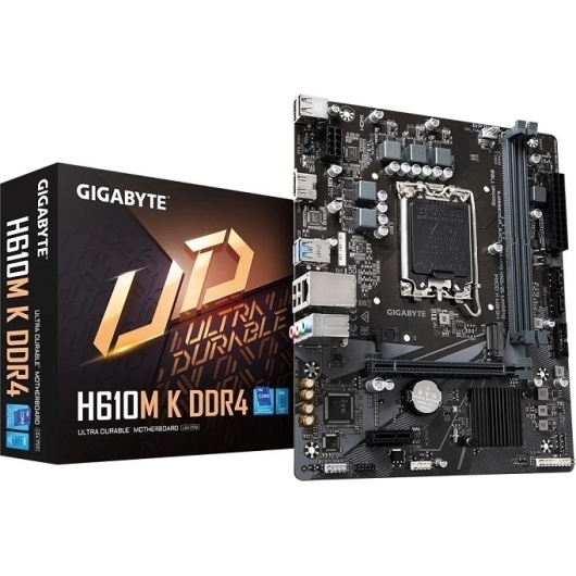 Материнская плата intel H610 Gigabyte H610M K DDR4