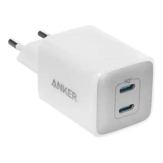 Зарядное устройство ANKER PowerPort 521 Nano Pro - 40W 2xUSB-C PIQ3.0 (White)