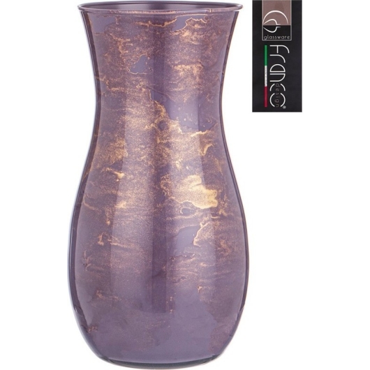 ВАЗА CLAUDIA GOLDEN MARBLE LAVENDER ВЫСОТА 26СМ. 316-1604-1 Lefard