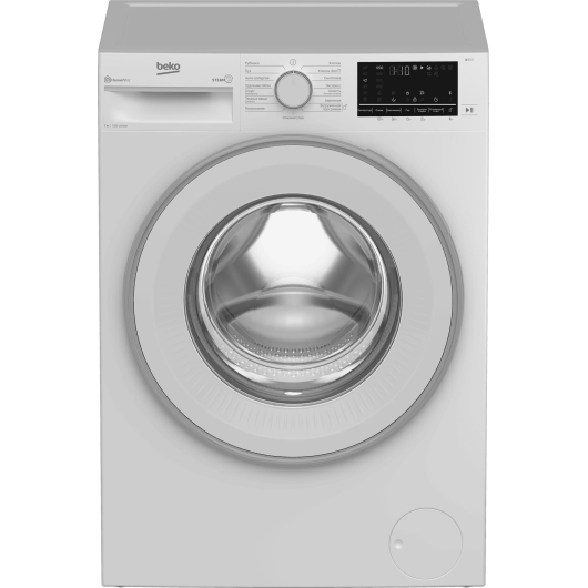 Стандартная стиральная машина Beko B3WFR572WW, с паром