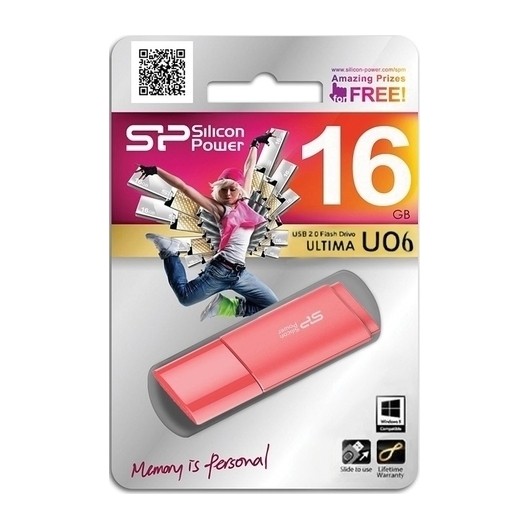 USB-флэш 16 ГБ Silicon Power Ultima U06 (SP016GBUF2U06V1P)